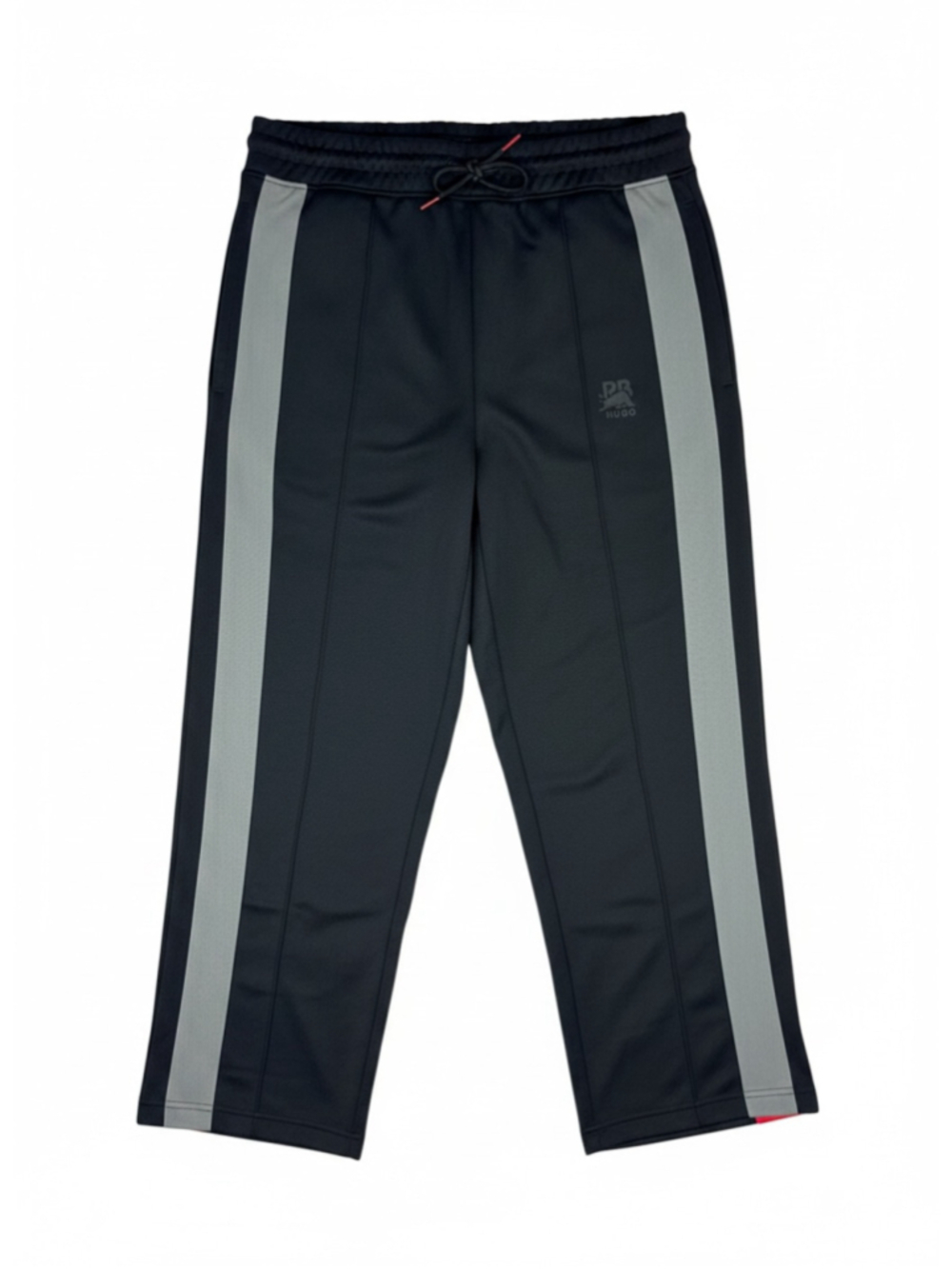 HUGO x Racing Bulls Dishorto Color Block Sweatpants Black Size M Formula One